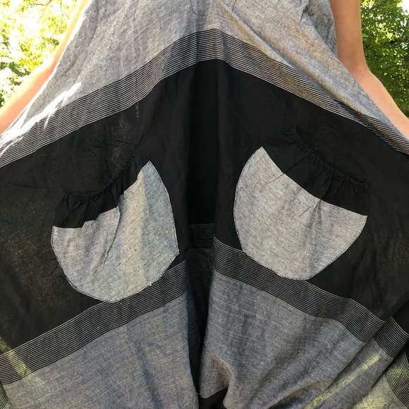 Easy Living OSFA crop pant black/grey jumpsuit - Picture 12 of 12